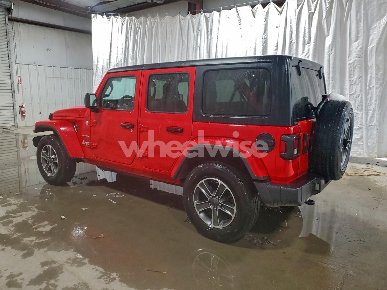 Photo 2 of 2023 JEEP WRANGLER SAHARA (VIN 1C4HJXEN9PW695048)