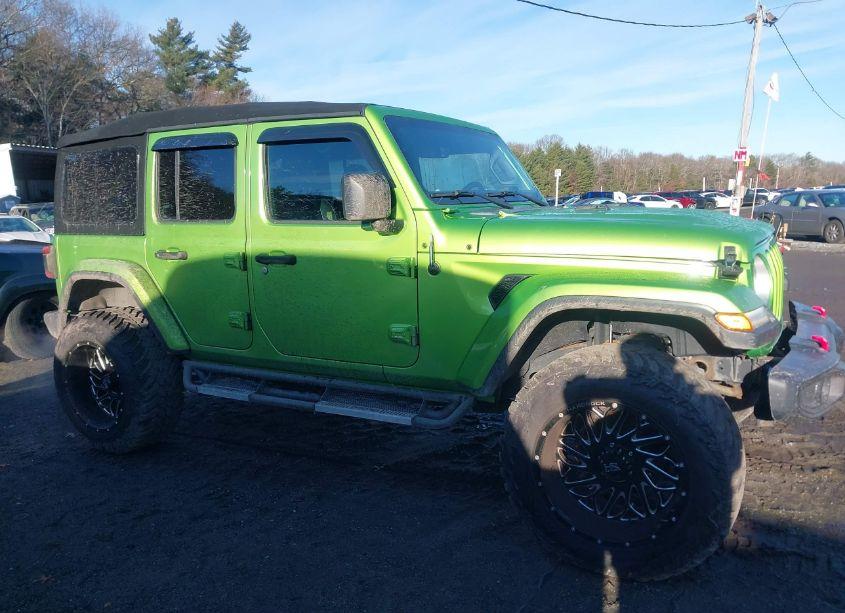 Photo 13 of 2018 Jeep Wrangler UNLIMITED SAHARA 4X4 (VIN 1C4HJXENXJW295474)