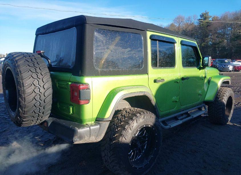 Photo 4 of 2018 Jeep Wrangler UNLIMITED SAHARA 4X4 (VIN 1C4HJXENXJW295474)