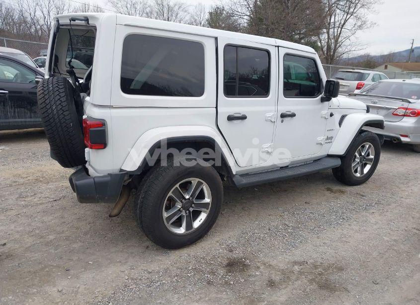 Photo 4 of 2019 Jeep Wrangler UNLIMITED SAHARA 4X4 (VIN 1C4HJXENXKW519425)