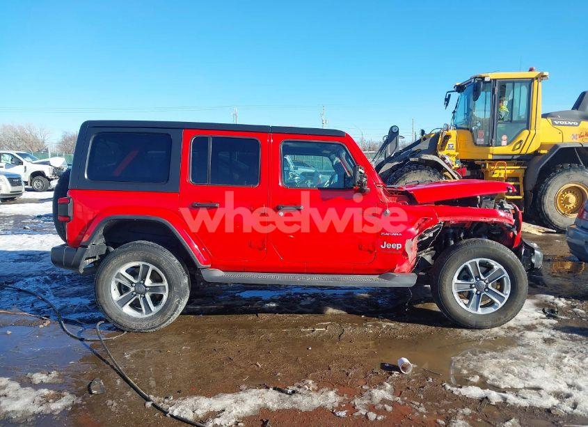 Photo 14 of 2019 Jeep Wrangler UNLIMITED SAHARA 4X4 (VIN 1C4HJXENXKW622151)