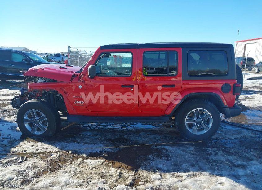 Photo 15 of 2019 Jeep Wrangler UNLIMITED SAHARA 4X4 (VIN 1C4HJXENXKW622151)