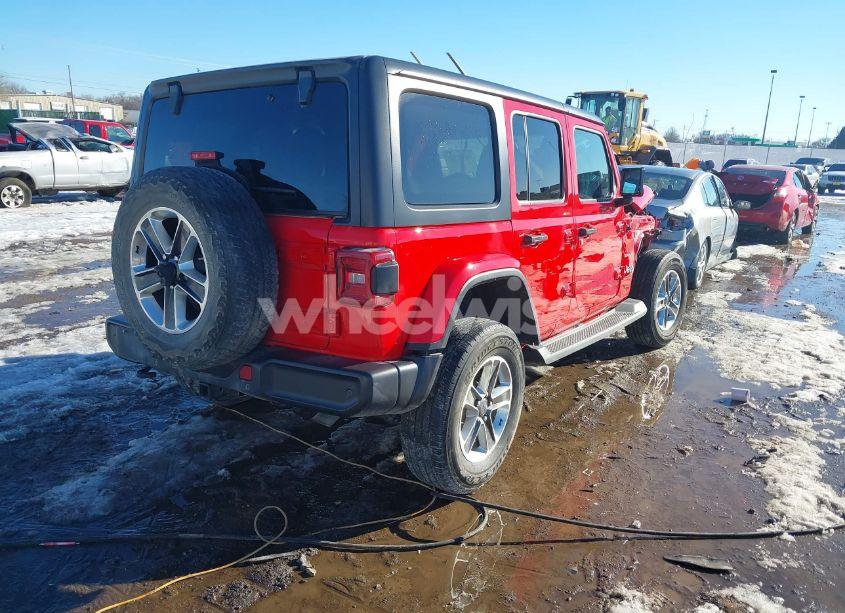 Photo 4 of 2019 Jeep Wrangler UNLIMITED SAHARA 4X4 (VIN 1C4HJXENXKW622151)