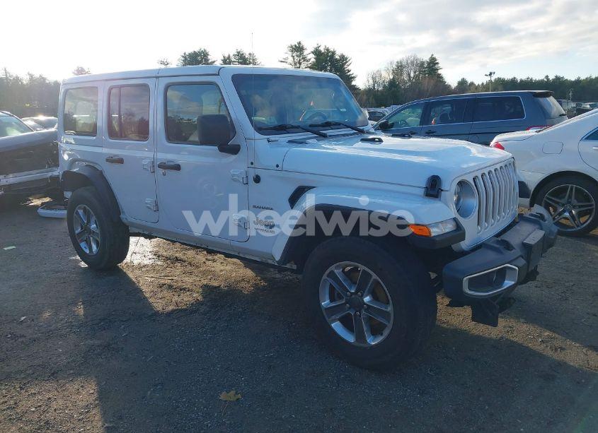 2020 Jeep Wrangler UNLIMITED SAHARA (VIN 1C4HJXENXLW220910) main photo