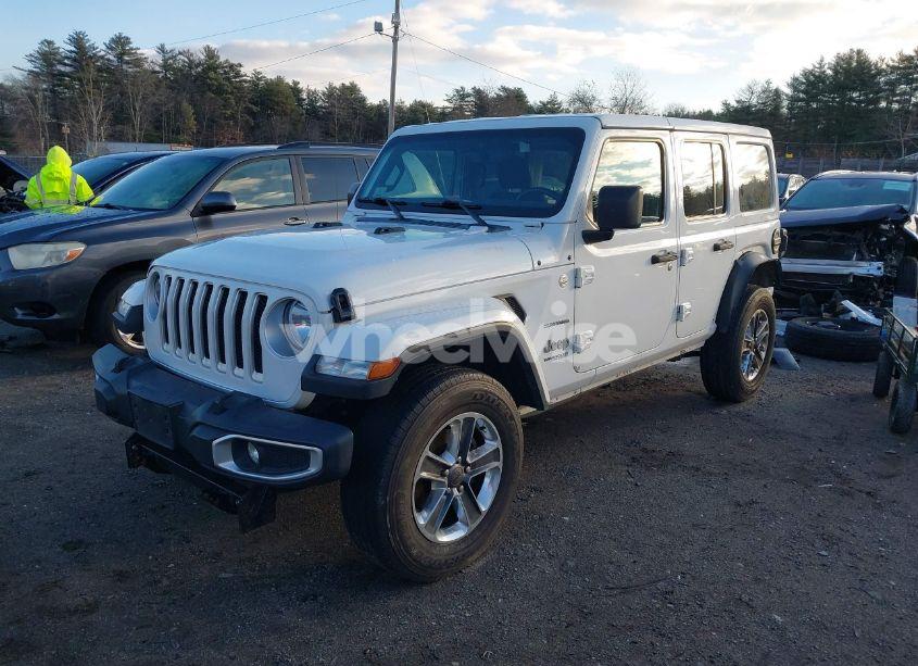 Photo 2 of 2020 Jeep Wrangler UNLIMITED SAHARA (VIN 1C4HJXENXLW220910)