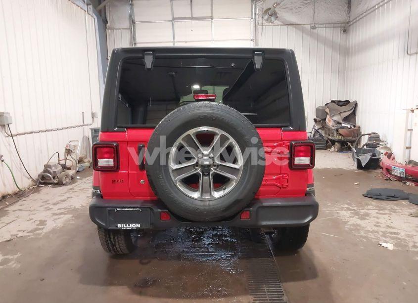 Photo 16 of 2020 Jeep Wrangler UNLIMITED SAHARA 4X4 (VIN 1C4HJXENXLW279407)