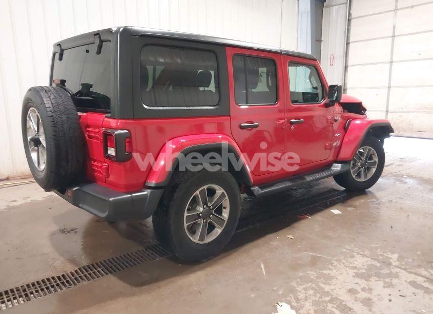 Photo 4 of 2020 Jeep Wrangler UNLIMITED SAHARA 4X4 (VIN 1C4HJXENXLW279407)