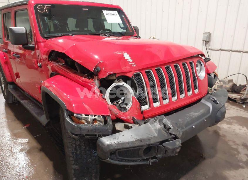 Photo 6 of 2020 Jeep Wrangler UNLIMITED SAHARA 4X4 (VIN 1C4HJXENXLW279407)