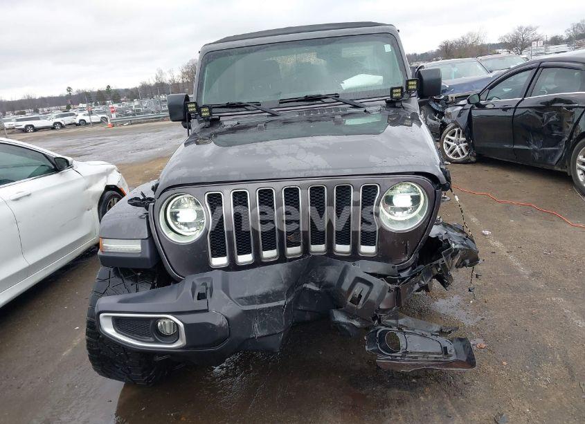 Photo 12 of 2021 Jeep Wrangler UNLIMITED SAHARA 4X4 (VIN 1C4HJXENXMW503535)