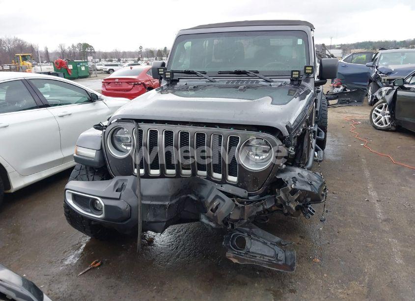 Photo 6 of 2021 Jeep Wrangler UNLIMITED SAHARA 4X4 (VIN 1C4HJXENXMW503535)