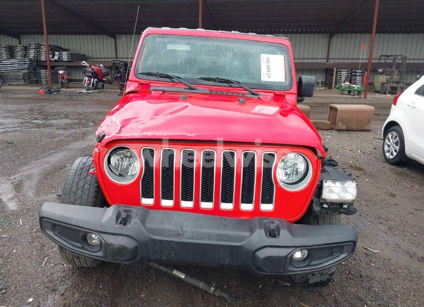 Photo 12 of 2021 Jeep Wrangler UNLIMITED SAHARA 4X4 (VIN 1C4HJXENXMW592247)