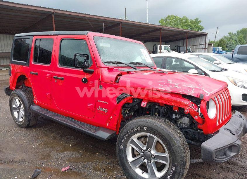 Photo 17 of 2021 Jeep Wrangler UNLIMITED SAHARA 4X4 (VIN 1C4HJXENXMW592247)