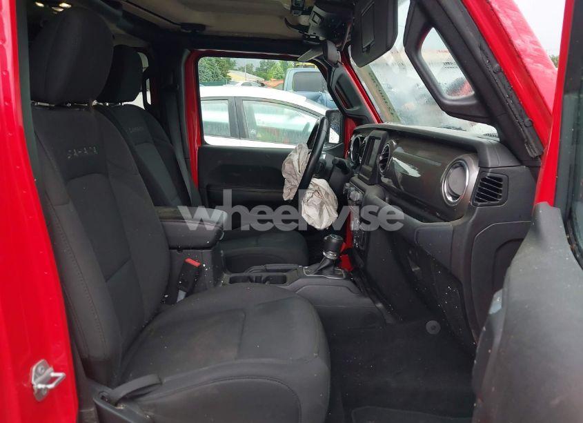 Photo 5 of 2021 Jeep Wrangler UNLIMITED SAHARA 4X4 (VIN 1C4HJXENXMW592247)