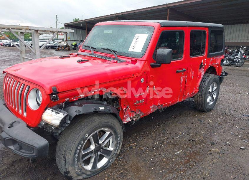 Photo 6 of 2021 Jeep Wrangler UNLIMITED SAHARA 4X4 (VIN 1C4HJXENXMW592247)