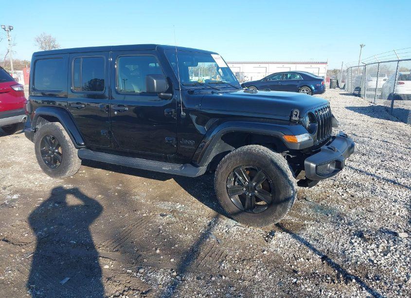 2021 Jeep Wrangler UNLIMITED SAHARA ALTITUDE 4X4 (VIN 1C4HJXENXMW593589) main photo