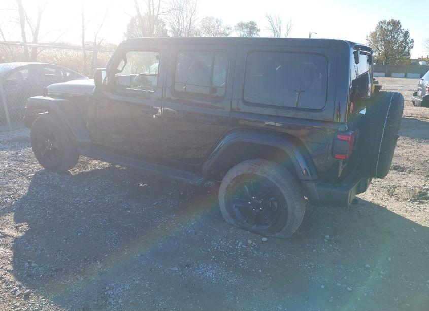 Photo 3 of 2021 Jeep Wrangler UNLIMITED SAHARA ALTITUDE 4X4 (VIN 1C4HJXENXMW593589)