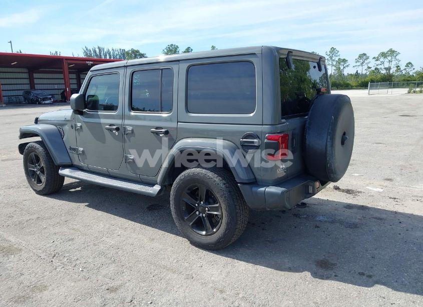 Photo 12 of 2021 Jeep Wrangler UNLIMITED SAHARA ALTITUDE 4X4 (VIN 1C4HJXENXMW610004)