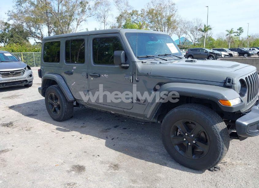 Photo 6 of 2021 Jeep Wrangler UNLIMITED SAHARA ALTITUDE 4X4 (VIN 1C4HJXENXMW610004)