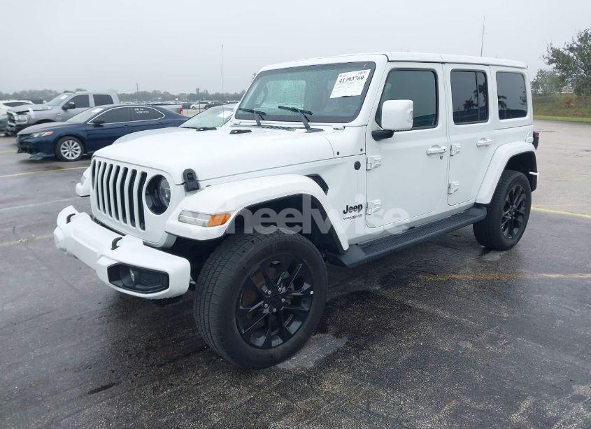 Photo 2 of 2022 Jeep Wrangler UNLIMITED HIGH ALTITUDE 4X4 (VIN 1C4HJXENXNW139005)