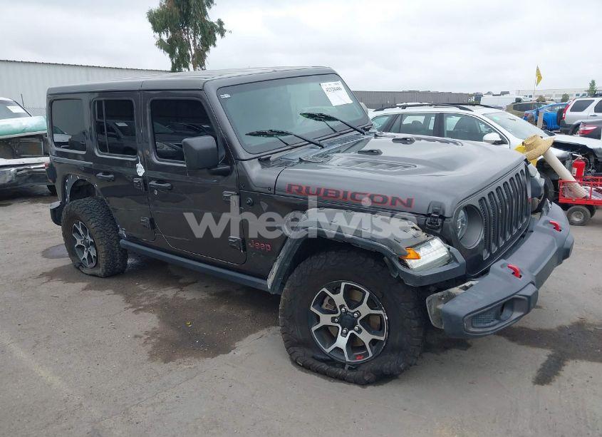 2020 Jeep Wrangler UNLIMITED RUBICON 4X4 (VIN 1C4HJXFG1LW233075) main photo