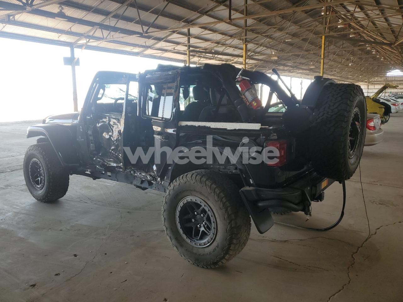Photo 2 of 2021 JEEP WRANGLER UNLIMITED RUBICON N/A (VIN 1C4HJXFG1MW729527)