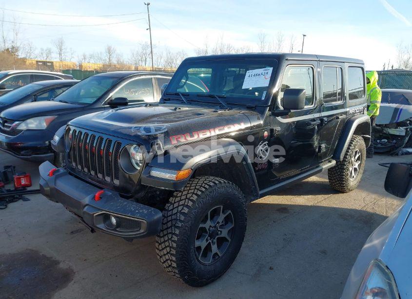 Photo 2 of 2020 Jeep Wrangler UNLIMITED RUBICON 4X4 (VIN 1C4HJXFG3LW244451)