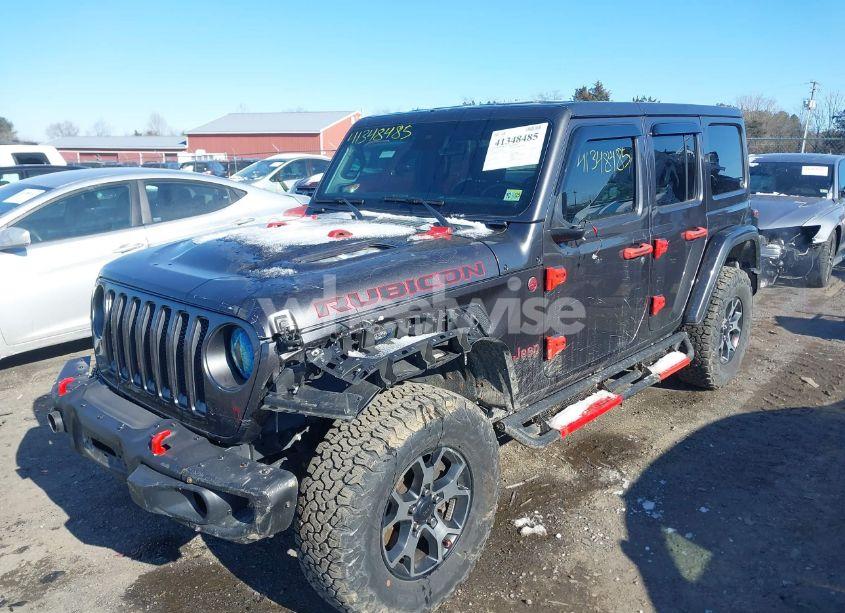 Photo 2 of 2020 Jeep Wrangler UNLIMITED RUBICON 4X4 (VIN 1C4HJXFG3LW291155)