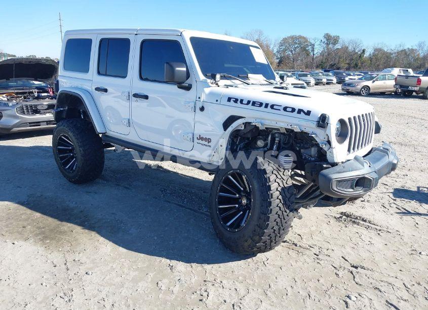 2021 Jeep Wrangler UNLIMITED RUBICON 4X4 (VIN 1C4HJXFG3MW734101) main photo