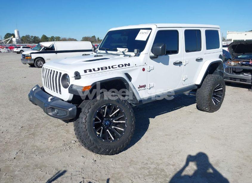 Photo 2 of 2021 Jeep Wrangler UNLIMITED RUBICON 4X4 (VIN 1C4HJXFG3MW734101)