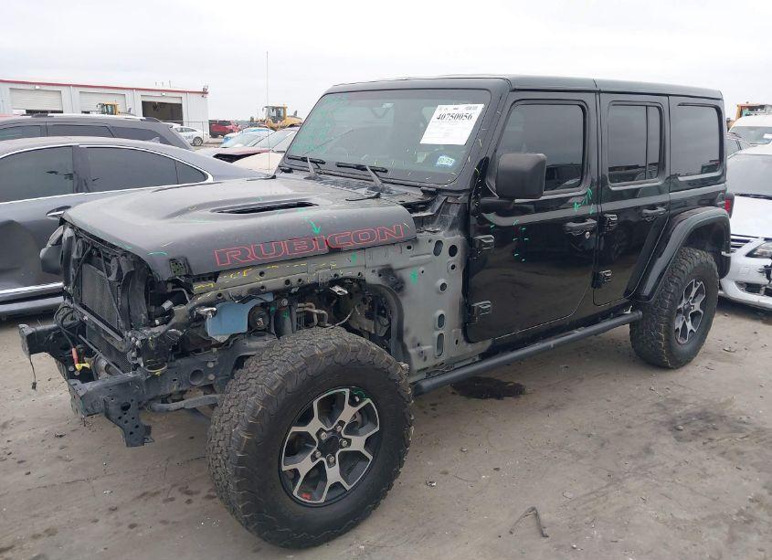 Photo 2 of 2023 Jeep Wrangler 4-DOOR RUBICON 4X4 (VIN 1C4HJXFG3PW550331)