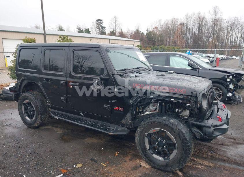 2018 Jeep Wrangler UNLIMITED RUBICON 4X4 (VIN 1C4HJXFG4JW184693) main photo