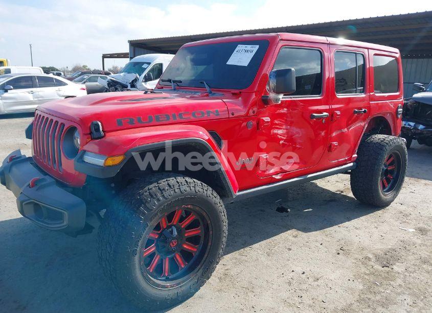 Photo 2 of 2019 Jeep Wrangler UNLIMITED RUBICON 4X4 (VIN 1C4HJXFG5KW580715)