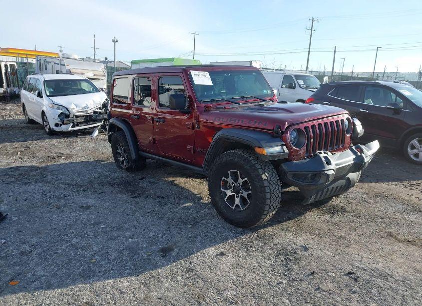 2021 Jeep Wrangler UNLIMITED RUBICON 4X4 (VIN 1C4HJXFG5MW558250) main photo