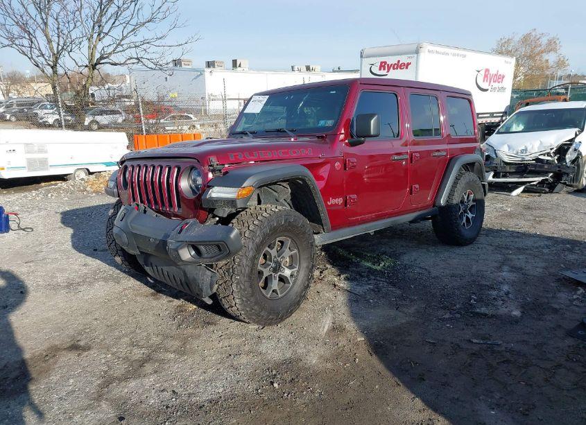 Photo 2 of 2021 Jeep Wrangler UNLIMITED RUBICON 4X4 (VIN 1C4HJXFG5MW558250)
