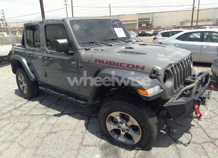 2019 Jeep Wrangler UNLIMITED RUBICON 4X4 (VIN 1C4HJXFG7KW584880) main photo