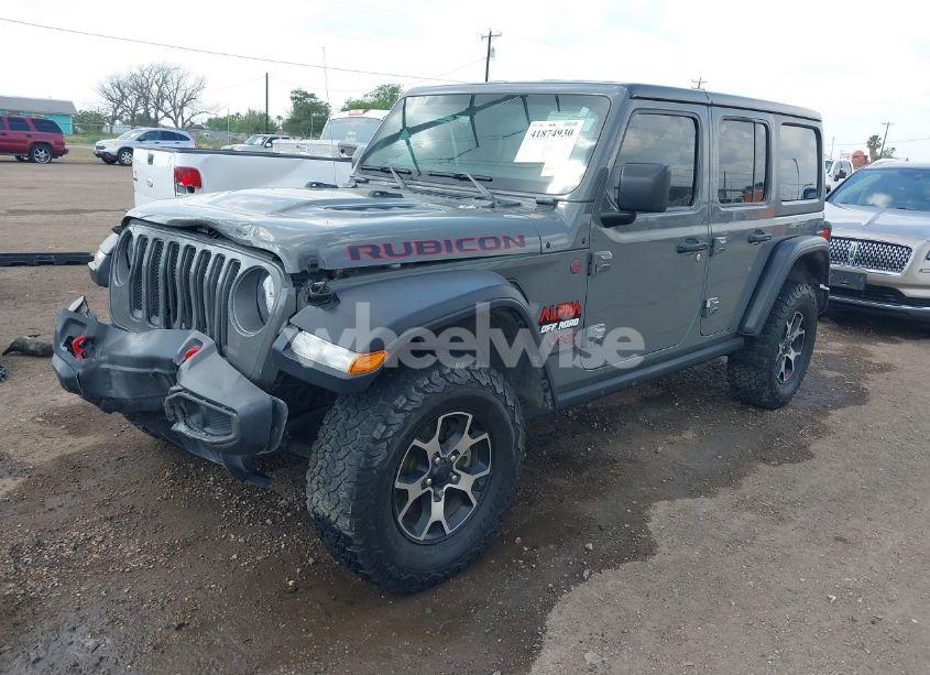 Photo 2 of 2020 Jeep Wrangler UNLIMITED RUBICON 4X4 (VIN 1C4HJXFG7LW193665)