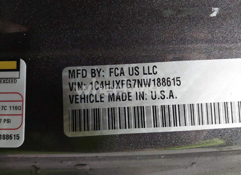 Photo 9 of 2022 Jeep Wrangler UNLIMITED RUBICON 4X4 (VIN 1C4HJXFG7NW188615)