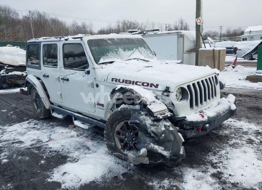 2018 Jeep Wrangler UNLIMITED RUBICON 4X4 (VIN 1C4HJXFG8JW144231) main photo