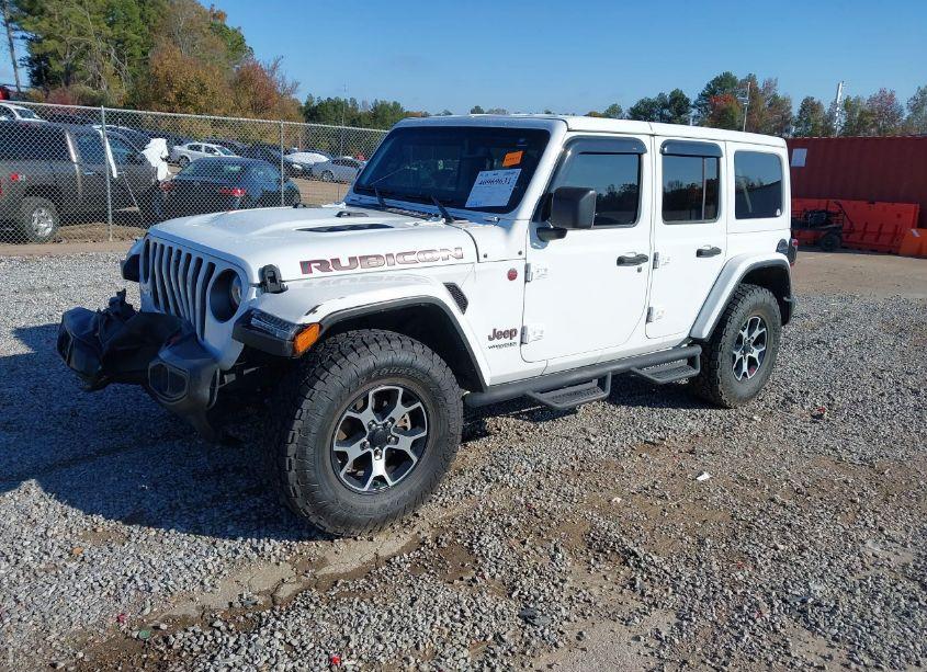 Photo 2 of 2021 Jeep Wrangler UNLIMITED RUBICON 4X4 (VIN 1C4HJXFG8MW694324)