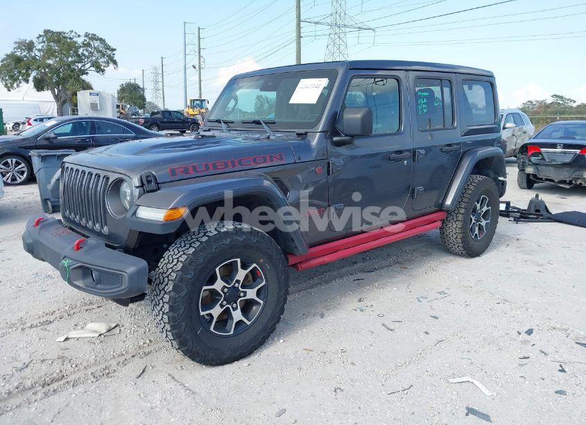 Photo 2 of 2019 Jeep Wrangler UNLIMITED RUBICON 4X4 (VIN 1C4HJXFG9KW599705)