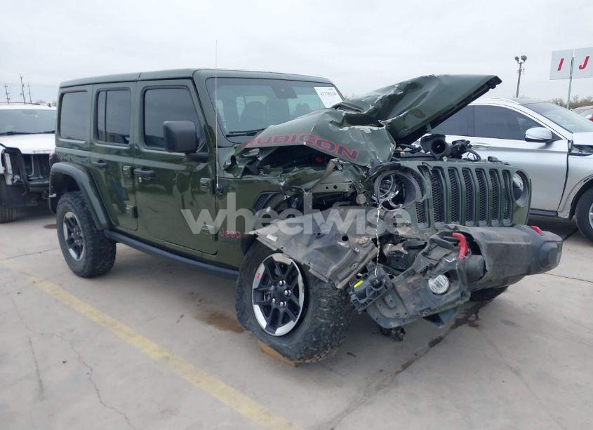 2021 Jeep Wrangler UNLIMITED RUBICON 4X4 (VIN 1C4HJXFGXMW624629) main photo