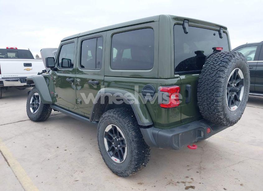 Photo 3 of 2021 Jeep Wrangler UNLIMITED RUBICON 4X4 (VIN 1C4HJXFGXMW624629)