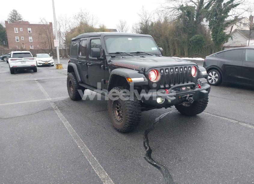 2022 Jeep Wrangler UNLIMITED RUBICON 4X4 (VIN 1C4HJXFGXNW127064) main photo