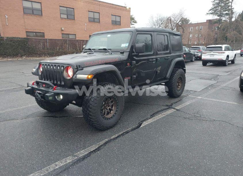 Photo 2 of 2022 Jeep Wrangler UNLIMITED RUBICON 4X4 (VIN 1C4HJXFGXNW127064)