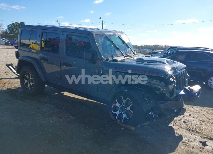 2019 Jeep Wrangler UNLIMITED RUBICON 4X4 (VIN 1C4HJXFN0KW534207) main photo