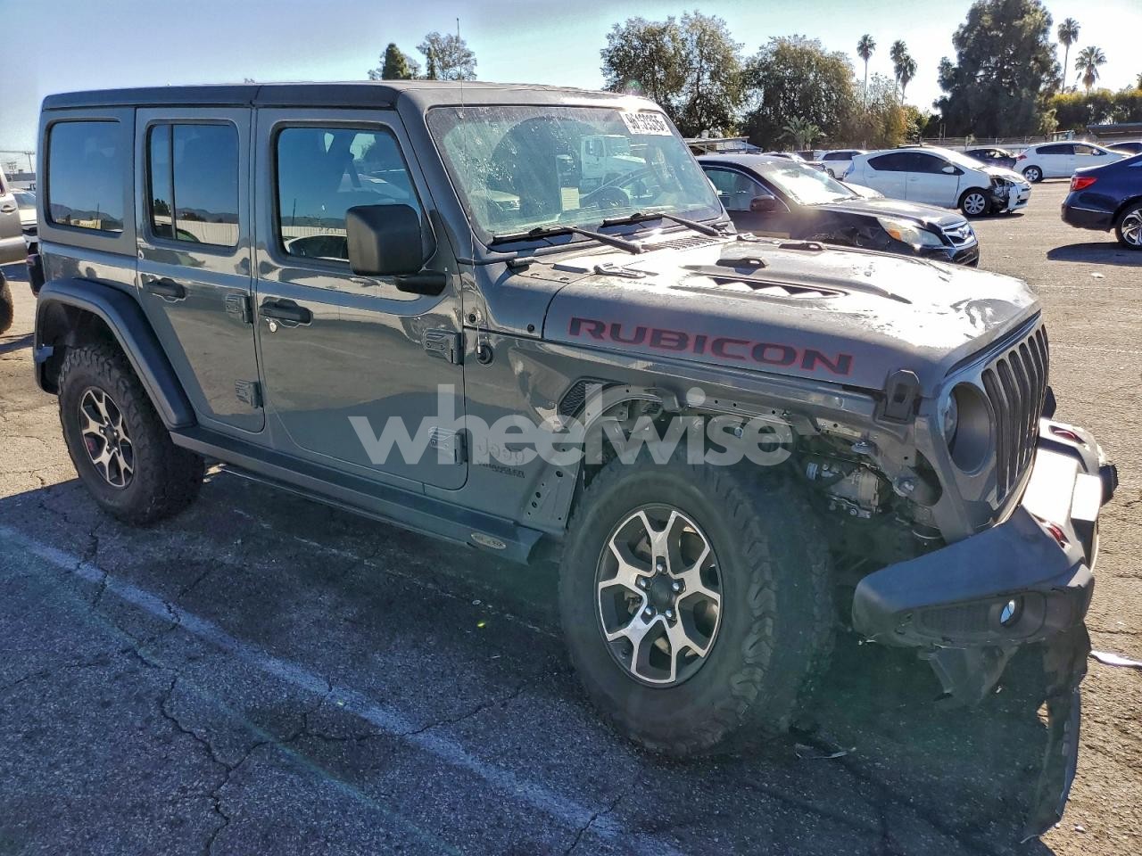 Photo 4 of 2020 JEEP WRANGLER UNLIMITED RUBICON (VIN 1C4HJXFN0LW111144)