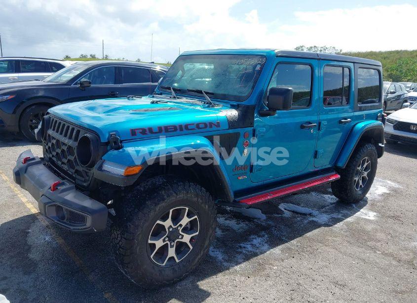 Photo 2 of 2020 Jeep Wrangler UNLIMITED RUBICON 4X4 (VIN 1C4HJXFN0LW223412)