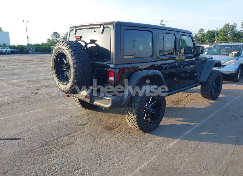 Photo 4 of 2020 Jeep Wrangler UNLIMITED RUBICON 4X4 (VIN 1C4HJXFN1LW115137)