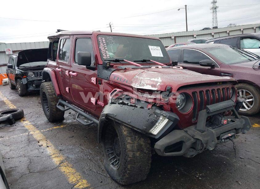 2021 Jeep Wrangler UNLIMITED RUBICON 4X4 (VIN 1C4HJXFN1MW617356) main photo