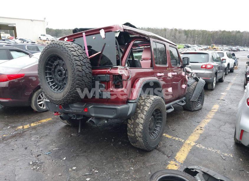 Photo 4 of 2021 Jeep Wrangler UNLIMITED RUBICON 4X4 (VIN 1C4HJXFN1MW617356)
